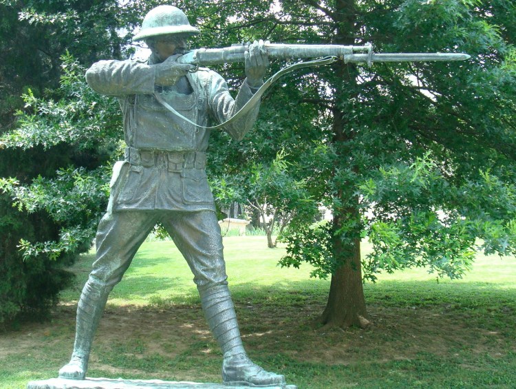 soldier statue
