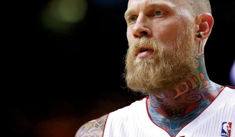 NBA basketball player Chris Andersen, aka Birdman. (Getty Image)