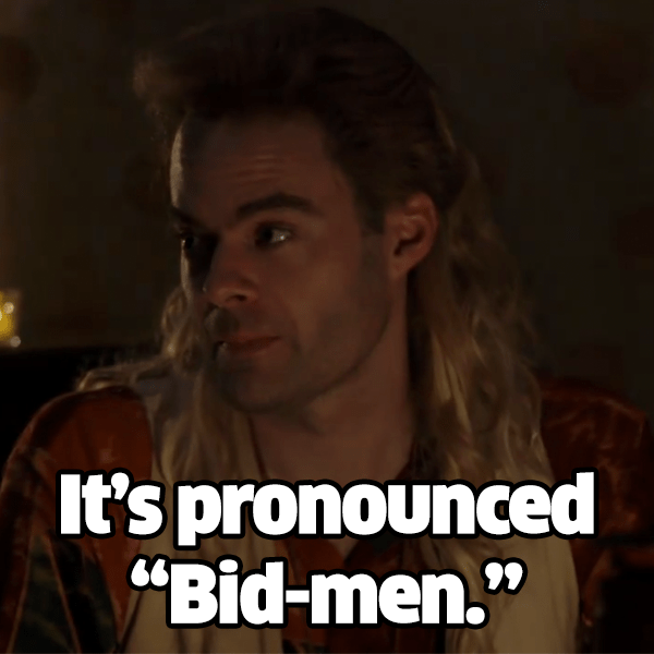 Bill Hader as Birdman on Portlandia.